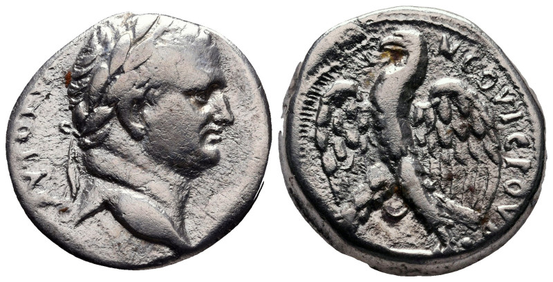 Seleucis and Pieria. Antioch. Vespasian AD 69-79. 
Tetradrachm AR

23 mm, 13,...