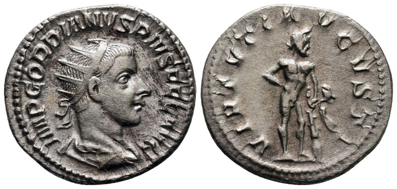 Gordian III AD 238-244. Rome
Antoninianus AR

22 mm, 3,71 g



Very Fine