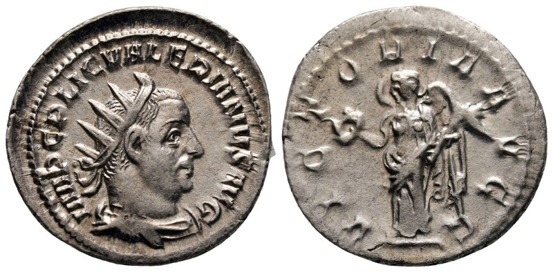 Valerian I AD 253-260. Rome
Antoninianus AR

23 mm, 3,44 g



Very Fine