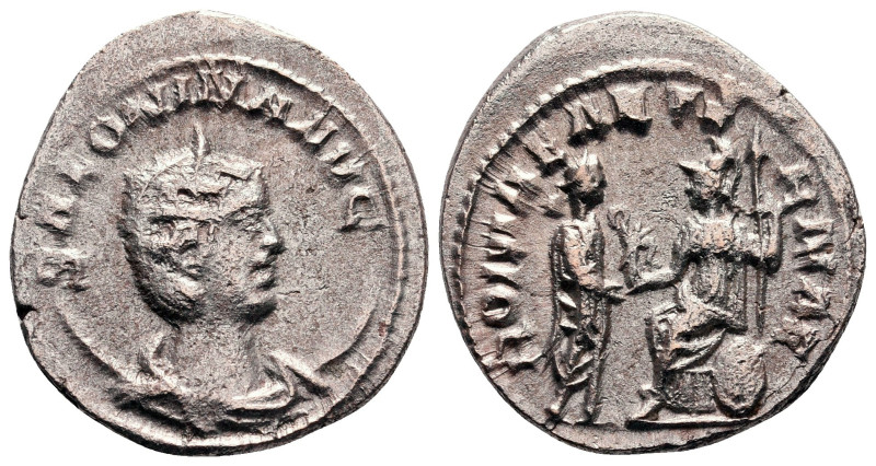 Salonina AD 254-268. Samosata
Billon Antoninianus

22 mm, 3,27 g



Very ...