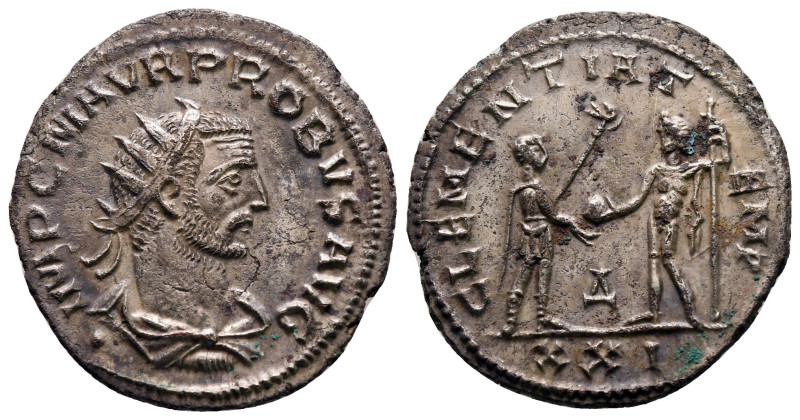 Probus AD 276-282. Antioch
Antoninianus Æ silvered

23 mm, 3,35 g



Good...