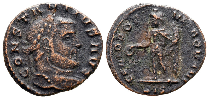 Constantius I Chlorus AD 305-306. Siscia
Follis Æ

19 mm, 1,83 g



Nearl...