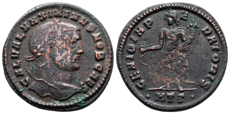 Maximinus II Daia, as Caesar AD 305-308. Heraclea
Follis Æ

26 mm, 7,86 g

...