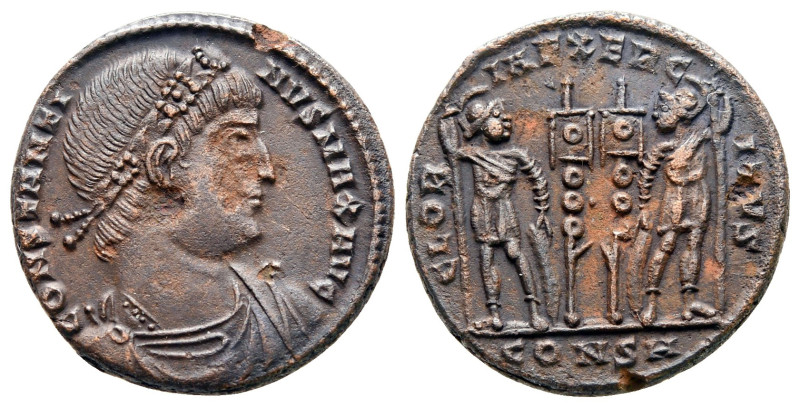 Constantine I the Great AD 306-337. Constantinople
Follis Æ

18 mm, 2,58 g
...