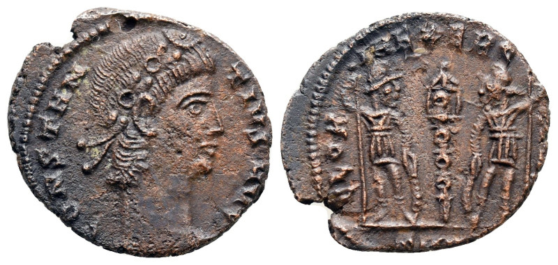 Constantius II AD 347-361. Cyzicus
Follis Æ

17 mm, 1,67 g



Nearly Very...