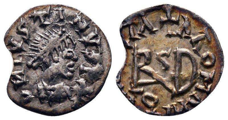 The Gepids. Sirmium AD 518-526.
Quarter Siliqua AR

14 mm, 0,56 g



Very...