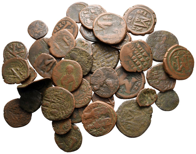 Lot of ca. 41 byzantine bronze coins / SOLD AS SEEN, NO RETURN! 

Nearly Very ...