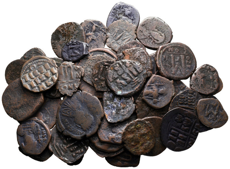 Lot of ca. 50 byzantine bronze coins / SOLD AS SEEN, NO RETURN! 

Nearly Very ...