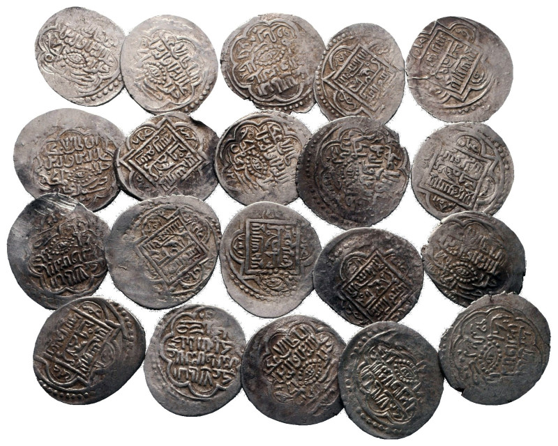 Lot of ca. 20 islamic silver dirhems / SOLD AS SEEN, NO RETURN!

Very Fine