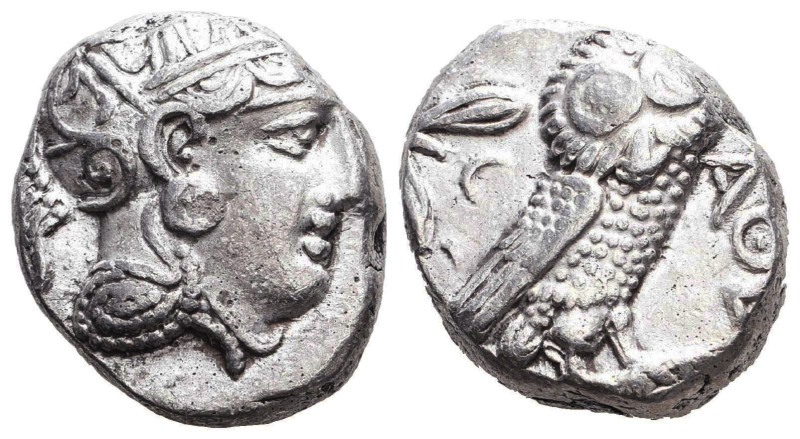 ATTICA, Athens, AR silver tetradrachm. 300-262 BC.

Reference:

Condition: V...