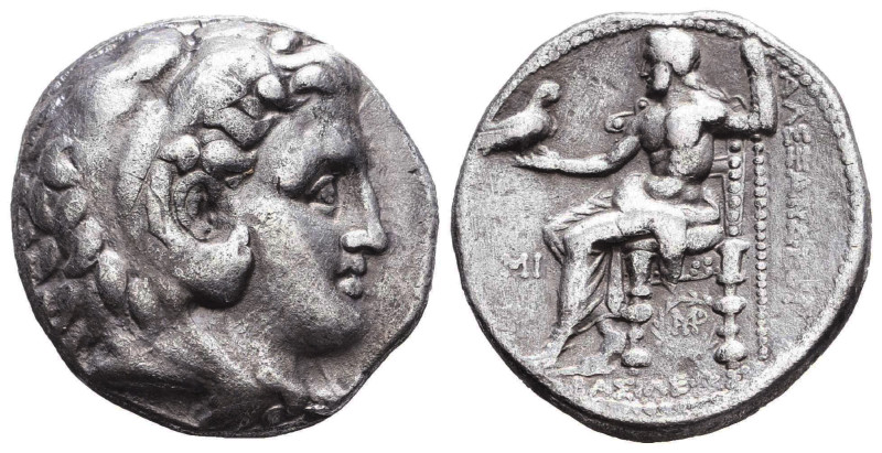 KINGS of MACEDON. Alexander III 'the Great'. 336-323 BC. AR Tetradrachm. 

Ref...