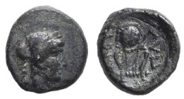 Greek Coins. 4th - 3rd century B.C. AE
Reference:

Condition: Very Fine

Weight: 0.9g Diameter: 9.8mm