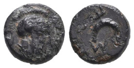 Greek Coins. 4th - 3rd century B.C. AE
Reference:

Condition: Very Fine

Weight: 1.1g Diameter: 9.6mm