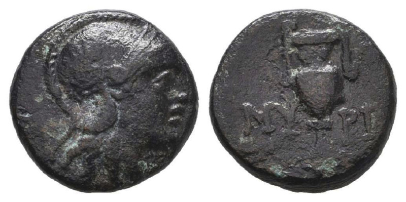 Greek Coins. 4th - 3rd century B.C. AE
AEOLIS. Myrina. Ae (Circa 5th-3rd centur...