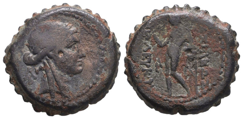 Greek Coins. 4th - 3rd century B.C. AE
Reference:

Condition: Very Fine

We...