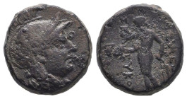 Greek Coins. 4th - 3rd century B.C. AE
Reference:

Condition: Very Fine

Weight: 4.6g Diameter: 14.8mm