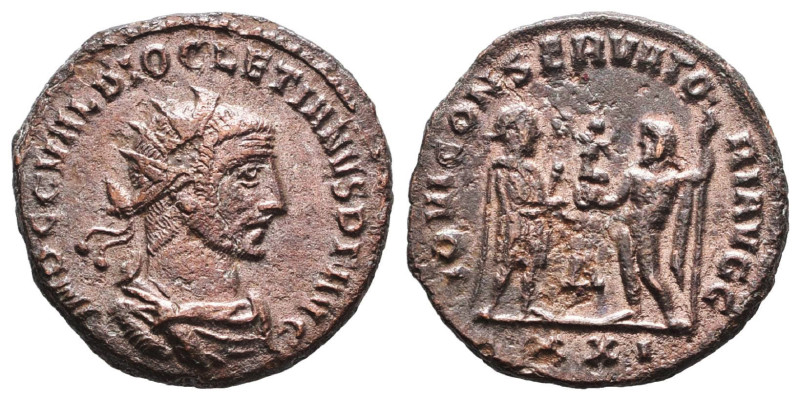 Diocletian. A.D. 284-305. BI antoninianus 
Reference:

Condition: Very Fine
...