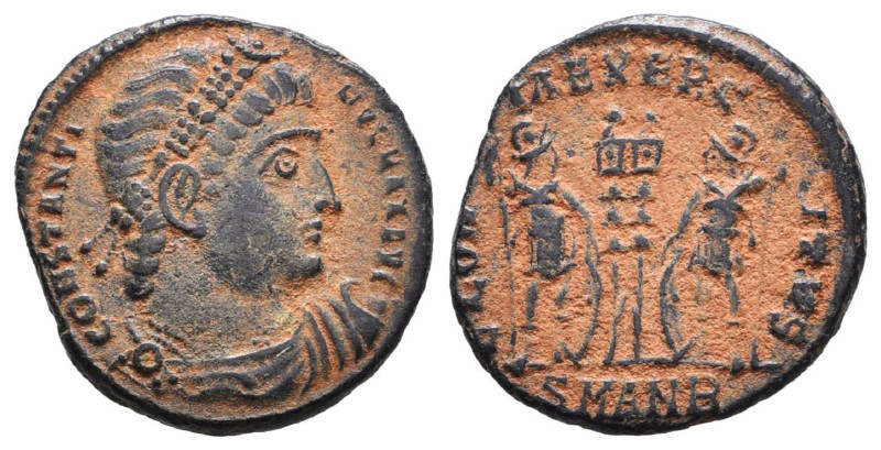 Constantine I, Ae. 307 - 337 AD AE Follis,
Reference:

Condition: Very Fine
...