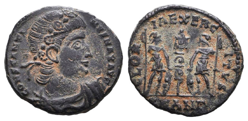 Constantius II, 337-361. Ae
Reference:

Condition: Very Fine

Weight: 1.8g ...