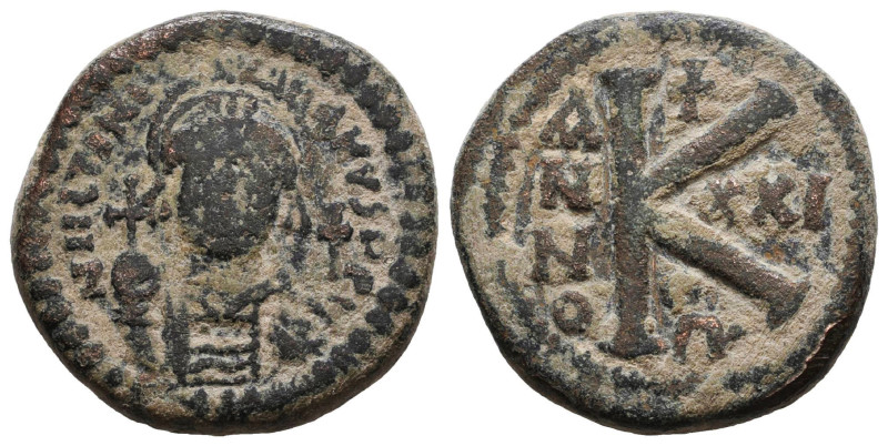 Byzantine Coins AE, 7th - 13th Centuries. 
Reference:

Condition: Very Fine
...