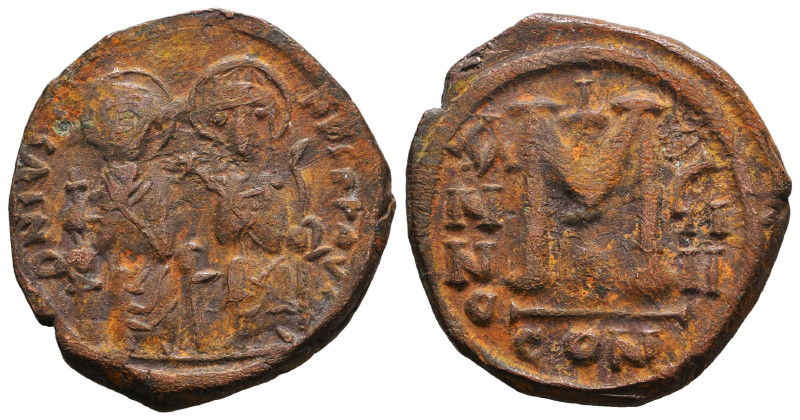 Byzantine Coins AE, 7th - 13th Centuries. 
Reference:

Condition: Very Fine
...