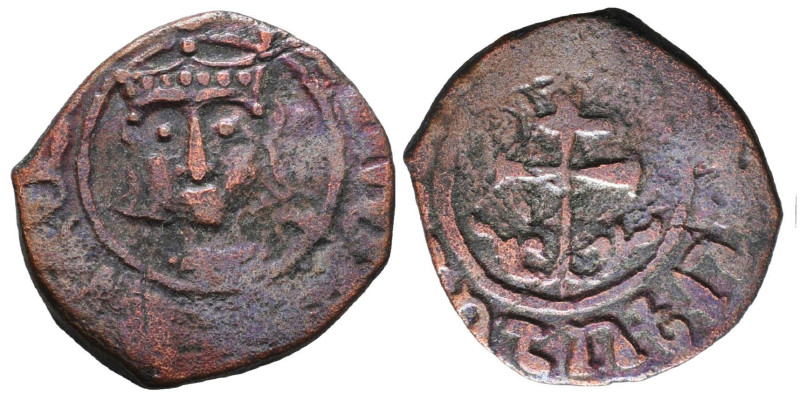 Crusaders Coins AE, 11th - 13th Centuries. 
Reference:

Condition: Very Fine...