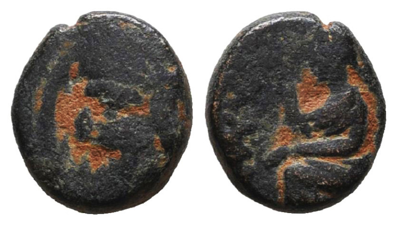 Greek Coins
Reference:

Condition: Very Fine

Weight: 1.4g Diameter: 10.3mm