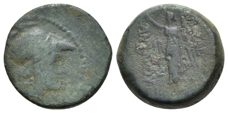 Seleukid Kings, Antiochos III ‘the Great’ (222-187 BC). Æ (20mm, 9.58g, 12h). Un...