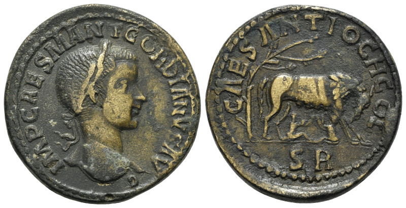 Gordian III (238-244). Pisidia, Antioch. Æ (34mm, 26.03g, 6h). Laureate head r. ...