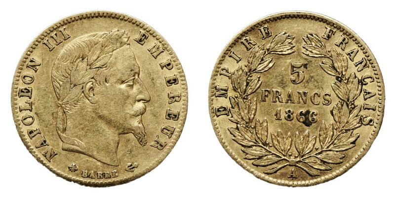 - Type: 5 Francs
- Purity: 900
- Metal: Gold
- Weight: 1.61g
- Country: France
-...