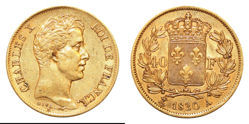 - Type: 40 Francs
- Purity: 900
- Metal: Gold
- Weight: 12.87g
- Country: France...