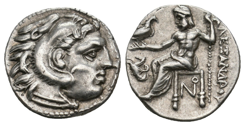 KINGS OF MACEDON. Alexander III 'the Great' (336-323 BC). Drachm.
4.27 Gr. 17.5...