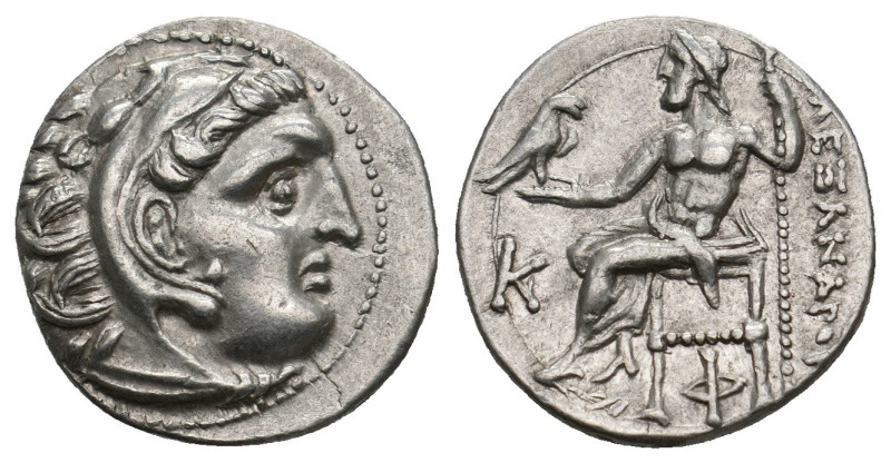 KINGS OF MACEDON. Alexander III 'the Great' (336-323 BC). Drachm.
4.26 Gr. 18.3...