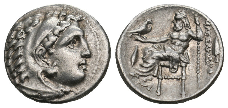 KINGS OF MACEDON. Alexander III 'the Great' (336-323 BC). Drachm.
4.3 Gr. 17.7 ...
