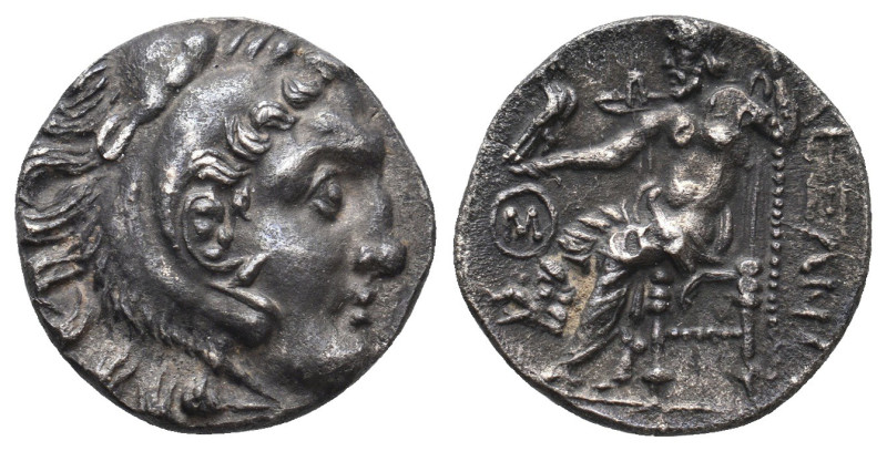 KINGS OF MACEDON. Alexander III 'the Great' (336-323 BC). Drachm.
3.99 Gr. 17.6...