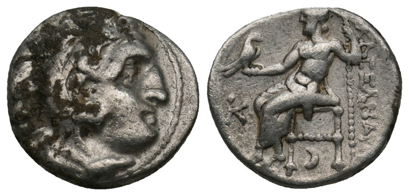 KINGS OF MACEDON. Alexander III 'the Great' (336-323 BC). Drachm.
4.24 Gr. 17.6...