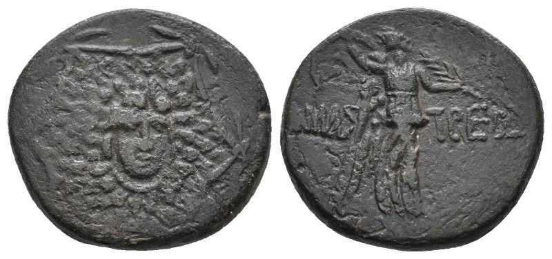 PAPHLAGONIA. Amastris. Ae (Circa 85-65 BC).
7.59 Gr. 21.7 mm.