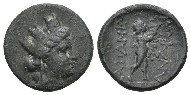 PHRYGIA. Apameia. Ae (Circa 88-40 BC).
3.59 Gr. 17.3 mm.