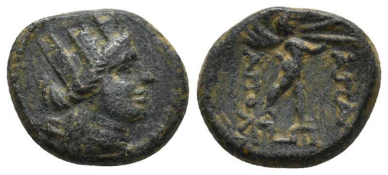 PHRYGIA. Apameia. Ae (Circa 88-40 BC).
4.68 Gr. 17.5 mm.