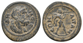 PHRYGIA. Apameia. Pseudo-autonomous (Late 2nd-early 3rd centuries). Ae.
3.35 Gr. 20.2 mm.