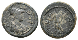 PHRYGIA. Laodikeia. Pseudo-autonomous. Time of Domitian (81-96). Ae.
3.32 Gr. 16.7 mm.