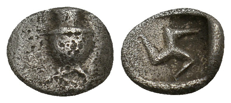 PAMPHYLIA. Aspendos. Obol (465-430 BC).
0.75 Gr. 10.3 mm.