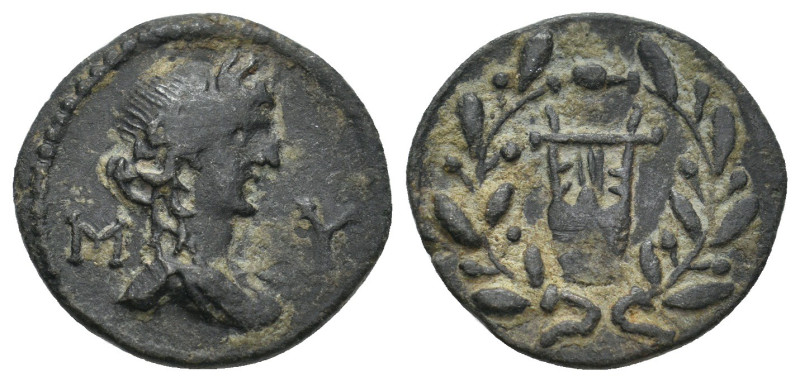 LYCIA. Lycian League. Masikytes (BC 23-18) Ae.
3.28 Gr. 19 mm.