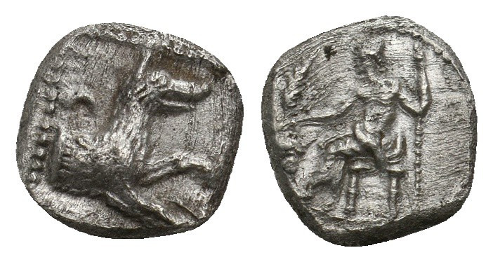 LYCAONIA. Laranda. Obol (Circa 324/3 BC).
0.7 Gr. 9.7 mm.