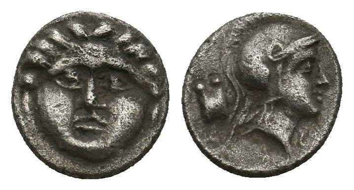 PISIDIA. Selge. Obol (Circa 350-300 BC).
0.9 Gr. 9.6 mm.