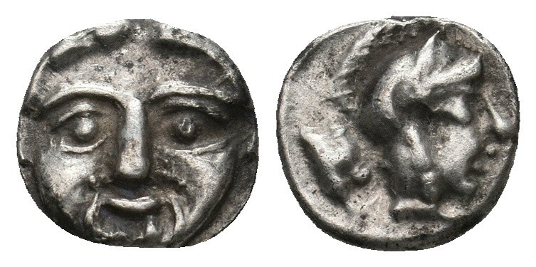 PISIDIA. Selge. Obol (Circa 350-300 BC).
1 Gr. 9.8 mm.