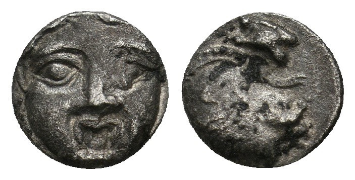 PISIDIA. Selge. Obol (Circa 350-300 BC).
0.72 Gr. 8.9 mm.