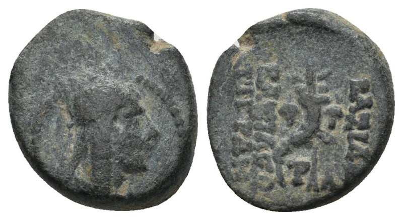 KINGS OF ARMENIA. Tigranes II 'the Great' (95-56 BC). Ae.
3 Gr. 16.2 mm.