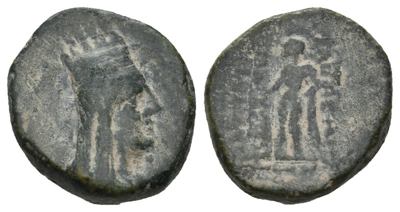 KINGS OF ARMENIA. Tigranes II 'the Great' (95-56 BC). Ae.
6.2 Gr. 17.8 mm.