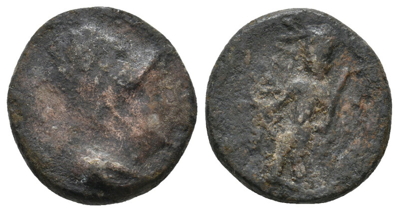 KINGS OF ARMENIA. Tigranes II 'the Great' (95-56 BC). Ae.
5.85 Gr. 18.3 mm.